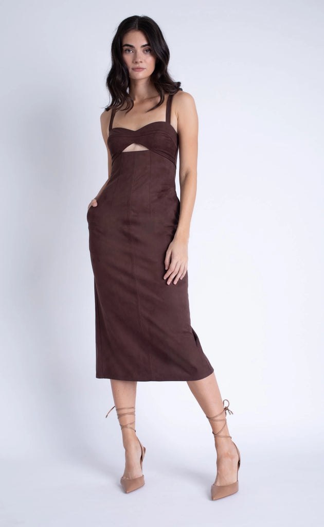 Olivia full midi dress online